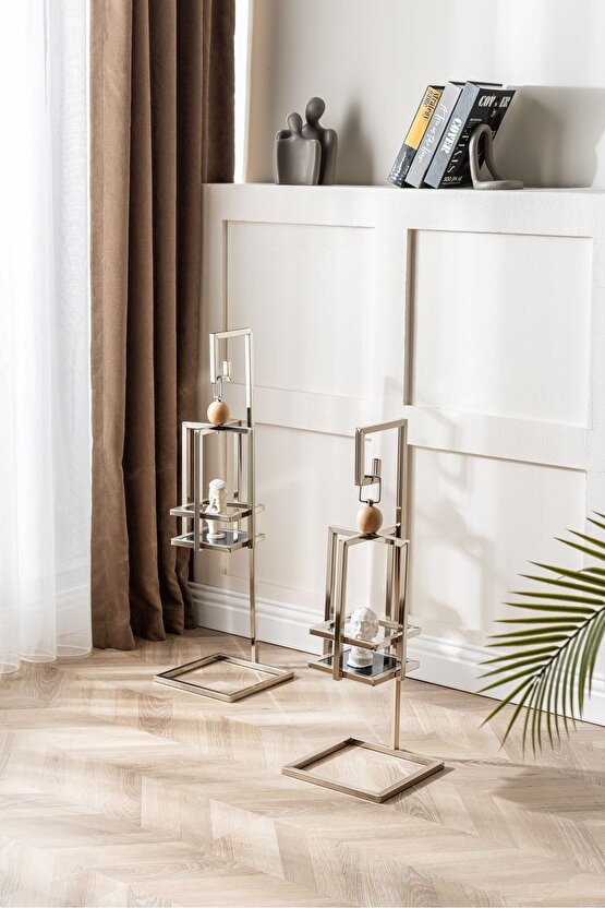 KAPLAMA METAL DEKORATIF COK AMACLI BIBLO, MUMLUK