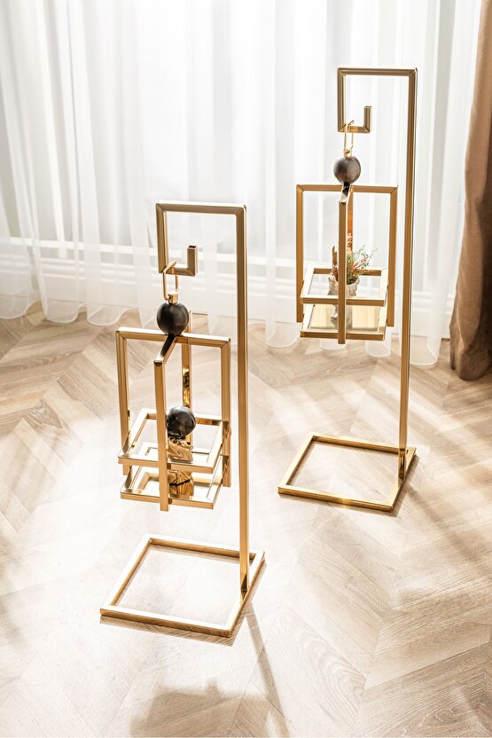 KAPLAMA METAL DEKORATIF COK AMACLI BIBLO, MUMLUK