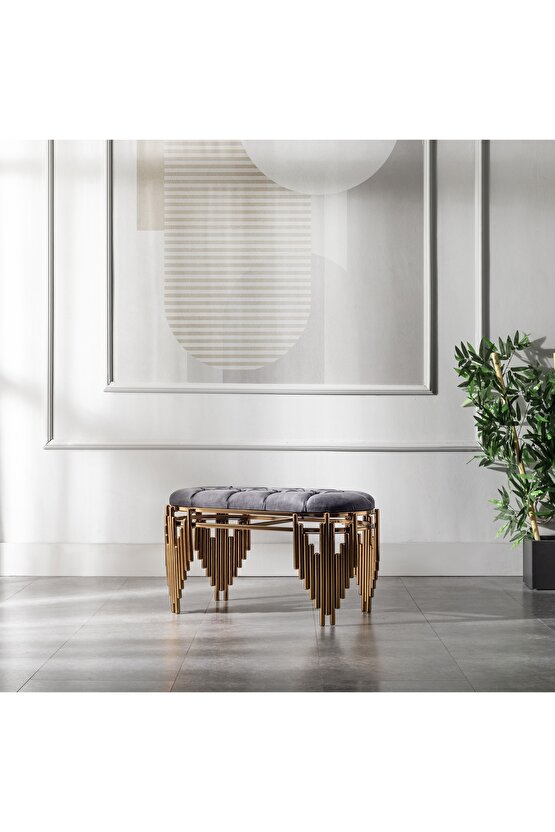 Aynalı Dresuar Takım Ultra Lak Kaplama Metal Dresuar Set Makyajlık Set 140 Cm