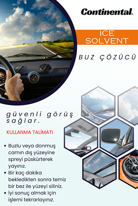 Ice Solvent Buz Çözücü 250 ml