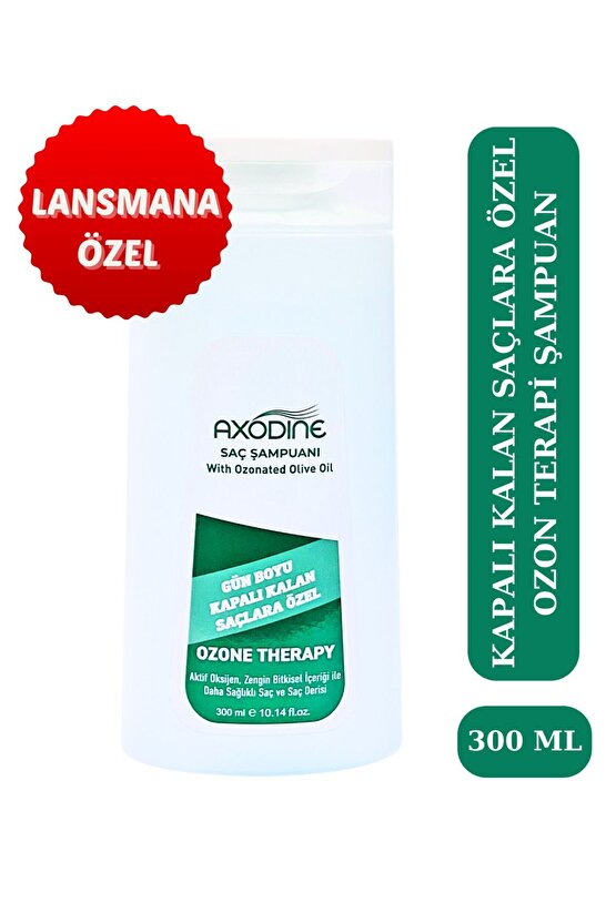 Gün Boyu Kapalı Kalan Saçlara Özel Ozon Terapi Şampuan 300 ML