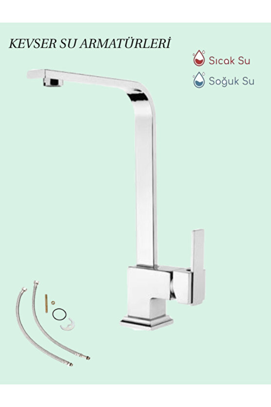 Kare Kuğ Lüx Batarya Uzun Boru