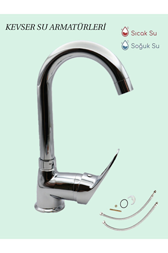 Delta Kuğ Lavabo&Mutfak Bataryası