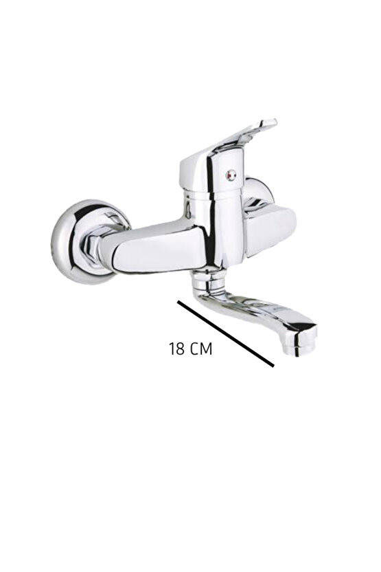 Aplike Mutfak Bataryası Kısa Boru