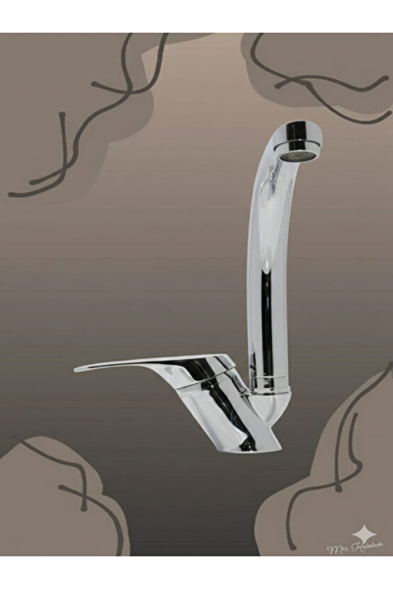 40Lık Kuğu ince Boru lavabo bataryası