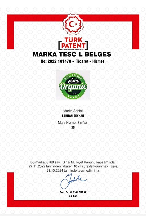 Efe Organic Ultra Natural 20 Litre Pet