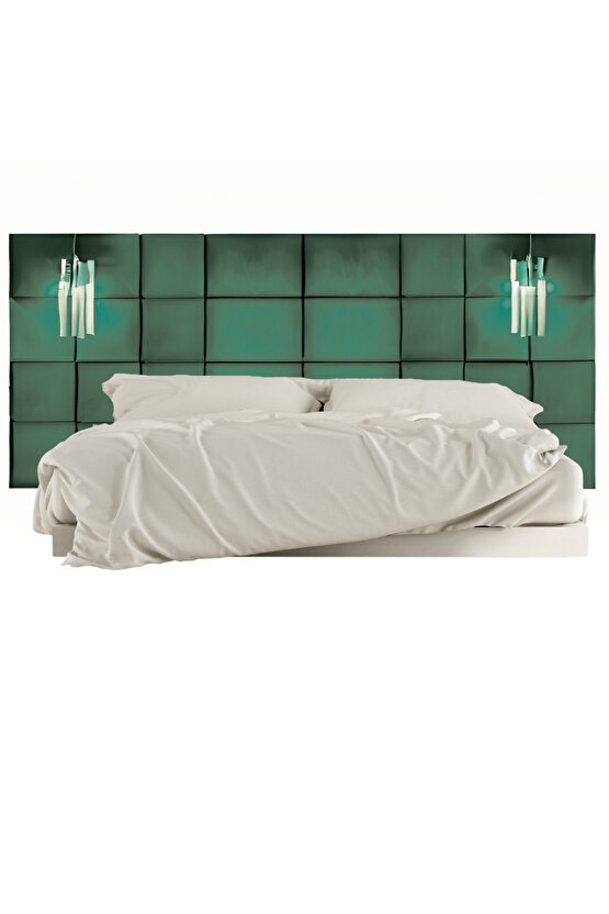 DEKORATİF DÖŞEMELİ YATAK BAŞLIĞI - 200CM ÇOKLU PANELLİ