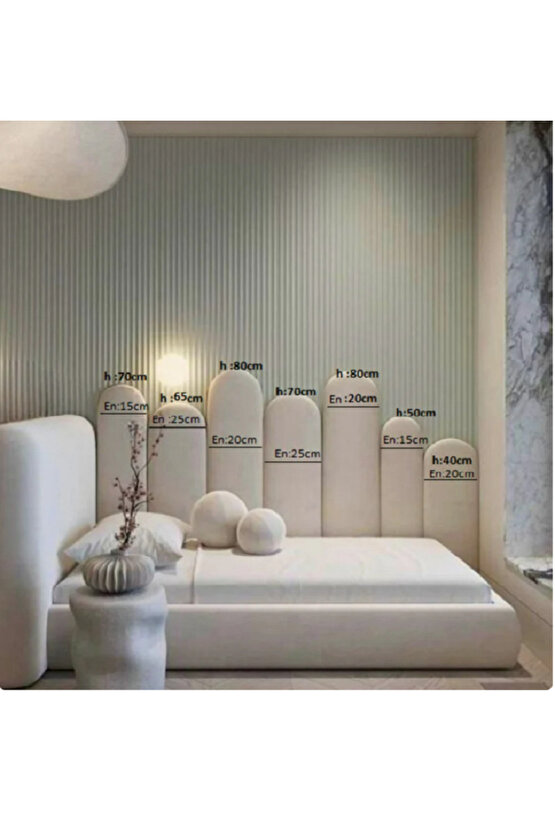 Yatak Başlığı, Çocuk Bebek Odası Duvar Süsleri,  Döşemeli Duvar Paneli, Duvar Dekorasyon Süsleri