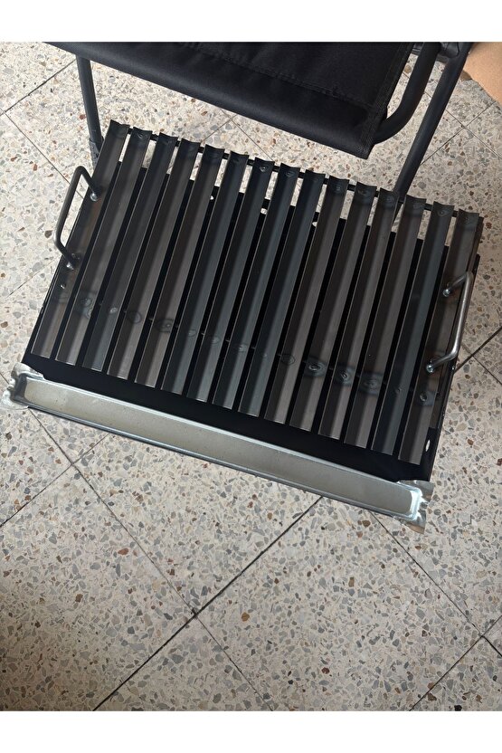 30x45 Demir Kamp Mangalı Ve Kılıf, Mangal Koruyucu Kılıf Örtü