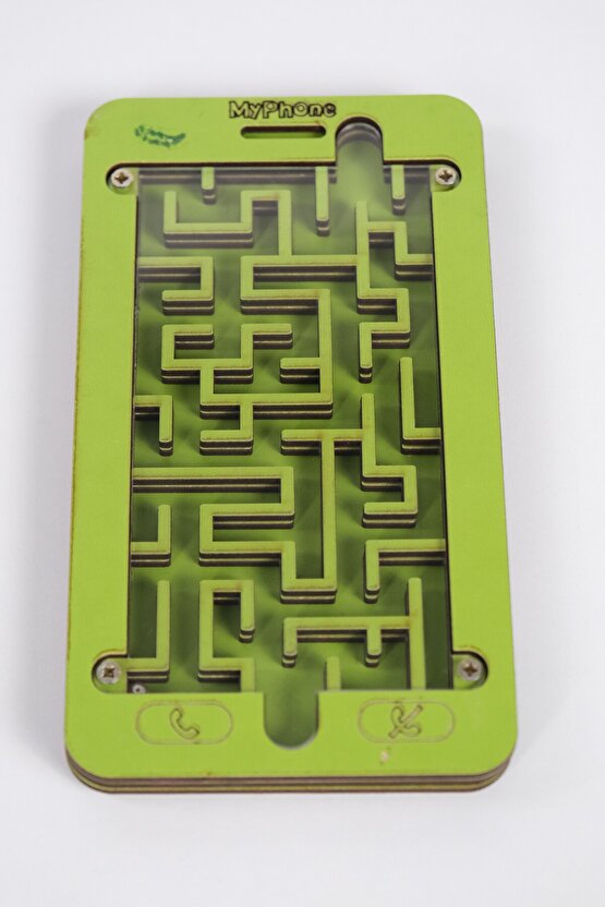 Ahşap Labirent Oyunu, Labirent Oyuncak, Zeka Oyunları, Çocuklara Hediye, Masa Aktivitesi