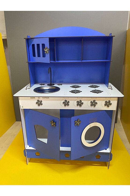 Oyuncak Mutfak, Ahşap Oyuncak Mutfak, Montessori Mutfak, Ahşap Oyuncak, Kız Çocuk Oyuncakları