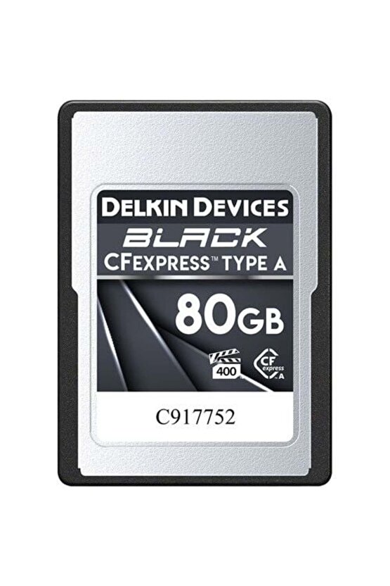 80gb Black Cfexpress Type A Hafıza Kartı