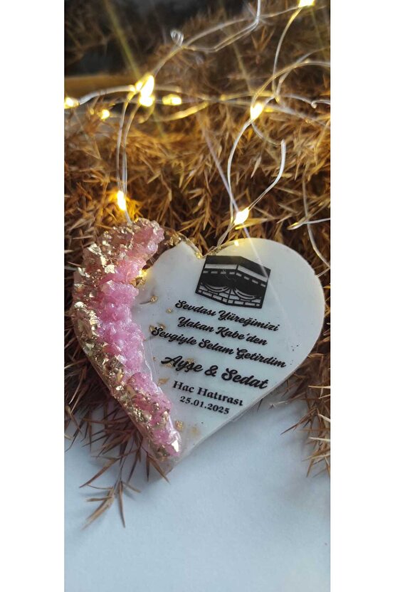 BİRGÜLCE Hac Kabe Umre Hediyelik 10 Adet Epoksi Magnet Hatıra Hediyelik Özel Tasarım