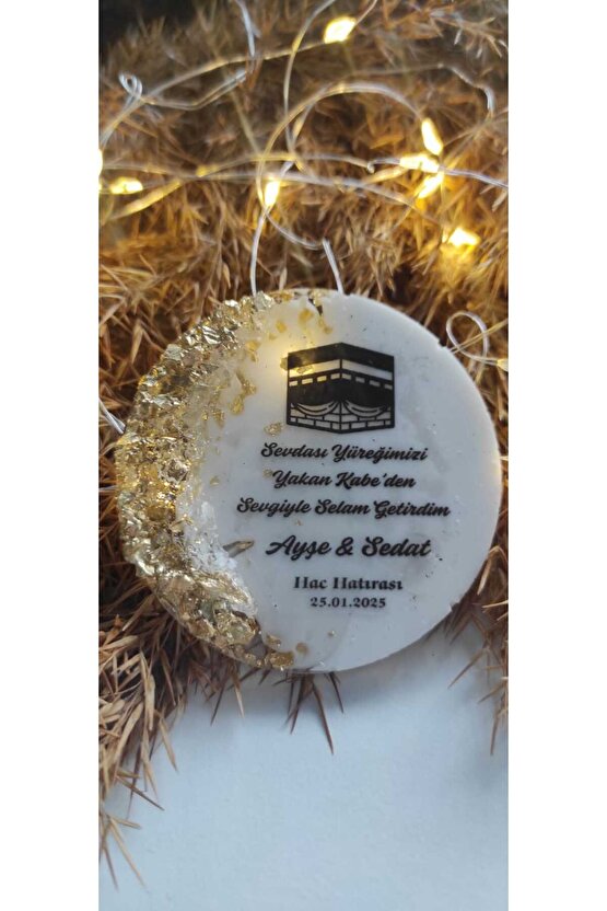 Kabe Hac Umre Hediyelik 10 Adet Epoksi Magnet Hediyelik Hatıra