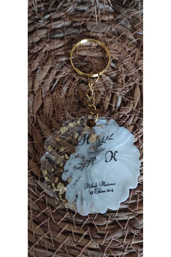 Epoksi Anahtarlık 15 Adet Söz Nişan Kına Nikah Mevlüt Doğum Günü Mezuniyet Özel Gün Hatıra Hediyelik