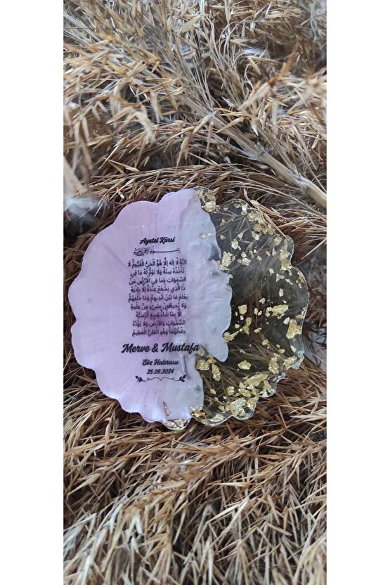 En Hayal Atölyem Epoksi Magnet 20 Adet Ayetel Kürsi Baskı-söz-nişan-nikah-kına-mevlüt