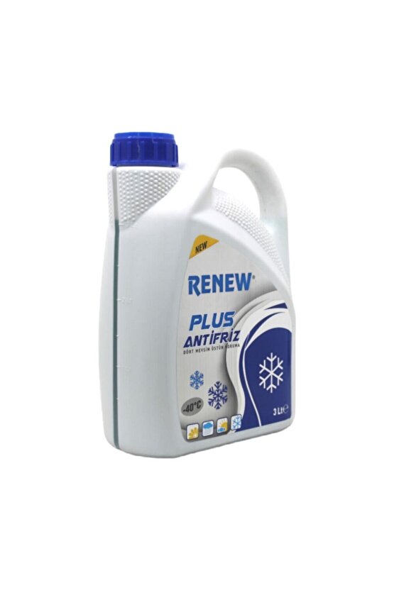 Plus Antifriz -40 Derece 3 Lt - 4 Mevsim Kullanılır