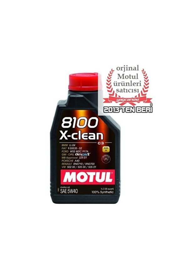 8100 X-clean 5w40 1 Litre