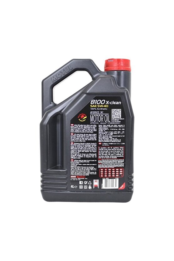 8100 X-clean 5w40 4 Litre