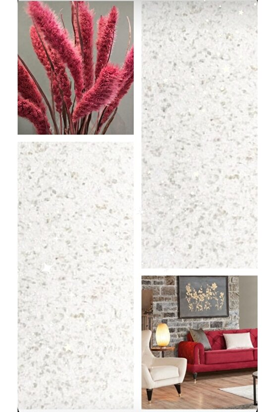 Organik Ipek Sıva - Dekoratif Yalıtım Sıvası - Ses & Isı & Nem Yalıtımı - Izo-025 - 4 m2