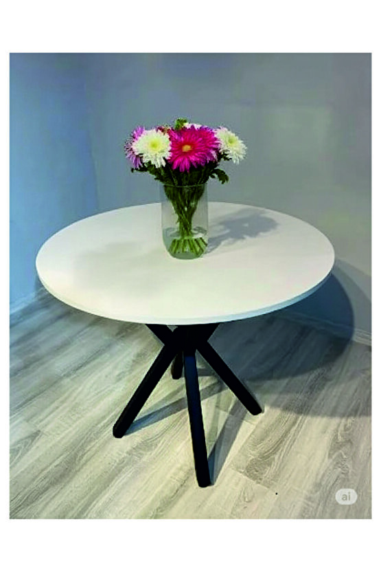 Yuvarlak Yemek Masası 70 Çap 70x70