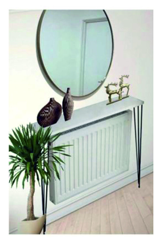 4 köşesi oval metal ayak- Beyaz Raf -DRESUAR 140cm ( 120 Ve 130 Petek Için)