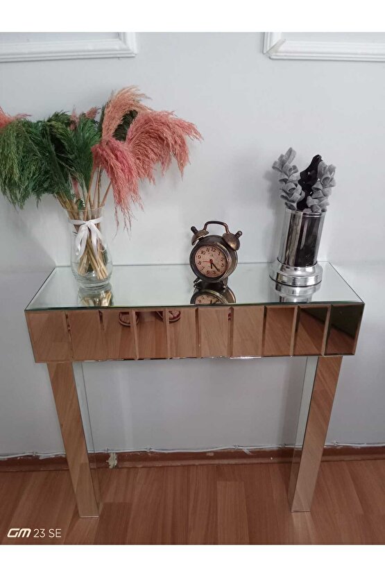 DEKORATİF DRESUAR  AYNA KAPLAMALI KONSOL