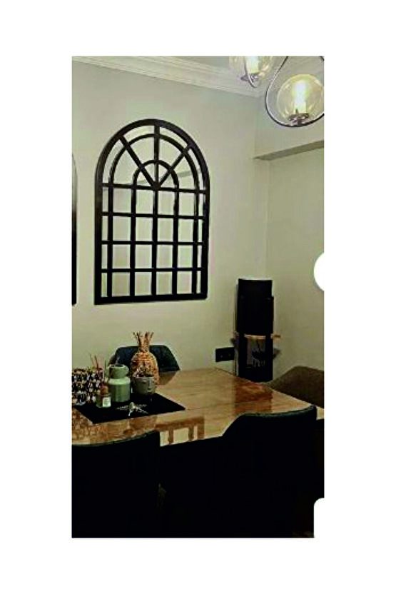 Dedeler Dekor Pencere Çerçeveli Dekoratif Ayna(1 ADET)