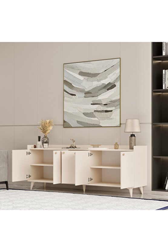 Melori Tv Sehpası, Konsol Bej