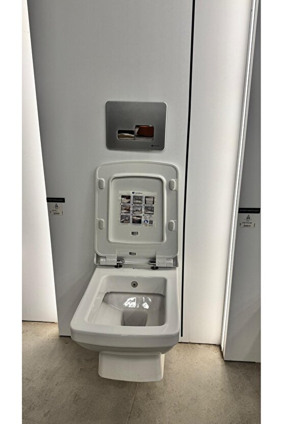 Luna- Silva Yavaş Kapanır Bağımsız Ince Klozet Kapağı A040001