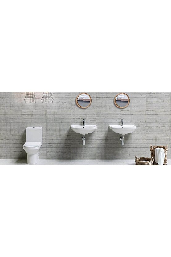 Terra Kombi Klozet Takımı Duvara Sıfır