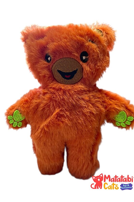 BEAR Peluş Kedi Oyuncağı Doğal Matatabi li,Dayanıklı,Kediler İçin Eğlenceli Oyuncak