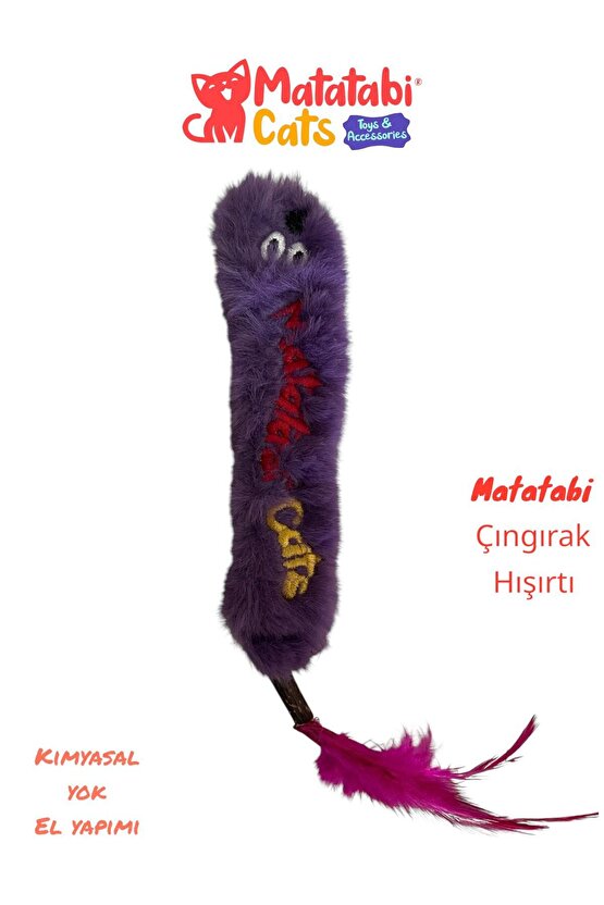 WORM (hışırtılı,çıngıraklı,MATATABİ li,pelüş oyuncak)