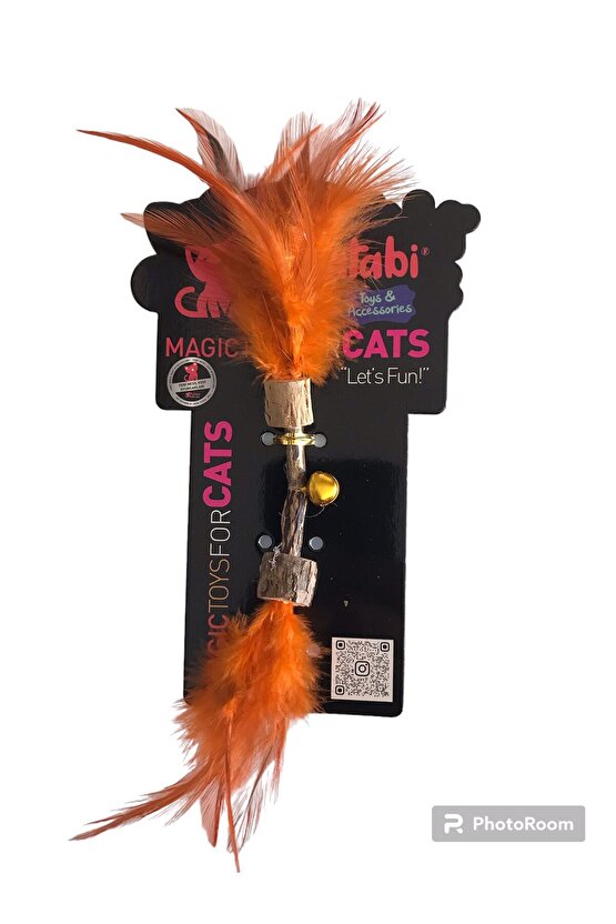 TÜYLÜ çıngıraklı,sesli,tüylü kedi oyuncağı