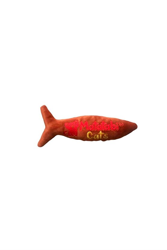 Fishy Sesli Peluş Kedi Oyuncağı 13,5 Cm - Matatabi Içerikli (kedi Otunanesi Içermez)