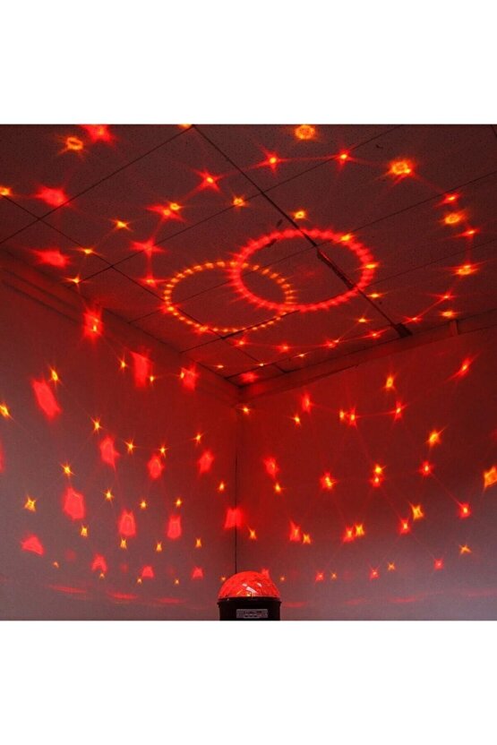 Led Magıc Cristal Sihirli Küre Bluetoothlu Kumandalı Usb Girişli Parti Ve Disko Topu