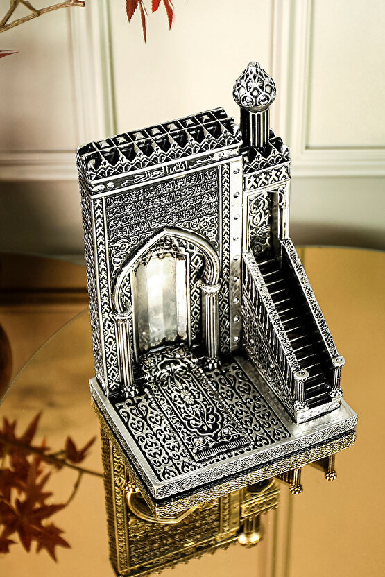 BİBLO HEDİYELİK OBJE MİHRAP MİNBER LÜKS DEKORATİF SÜS