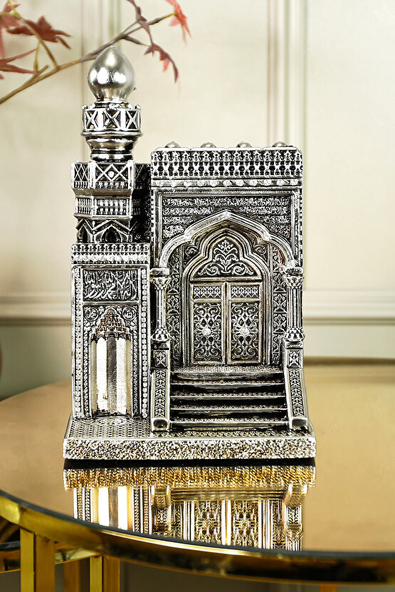 YENİ EV OFİS HEDİYESİ LÜKS DEKORATİF DİNİ İSLAMİ ARMAĞAN MİHRAP MİNBER SÜS OBJE