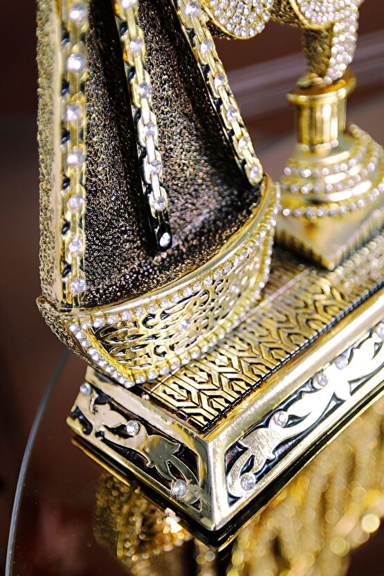 LÜKS HEDİYELİK FİGÜR DİNİ İSLAMİ BİBLO DEKORATİF ÜRÜN TERAZİ LAFIZ OBJE