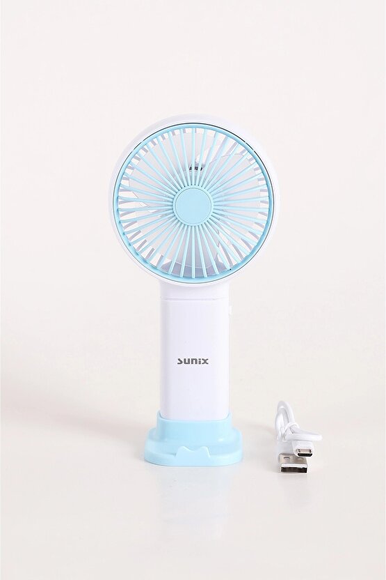 Taşınabilir Şarjlı Mini El Vantilatörü
