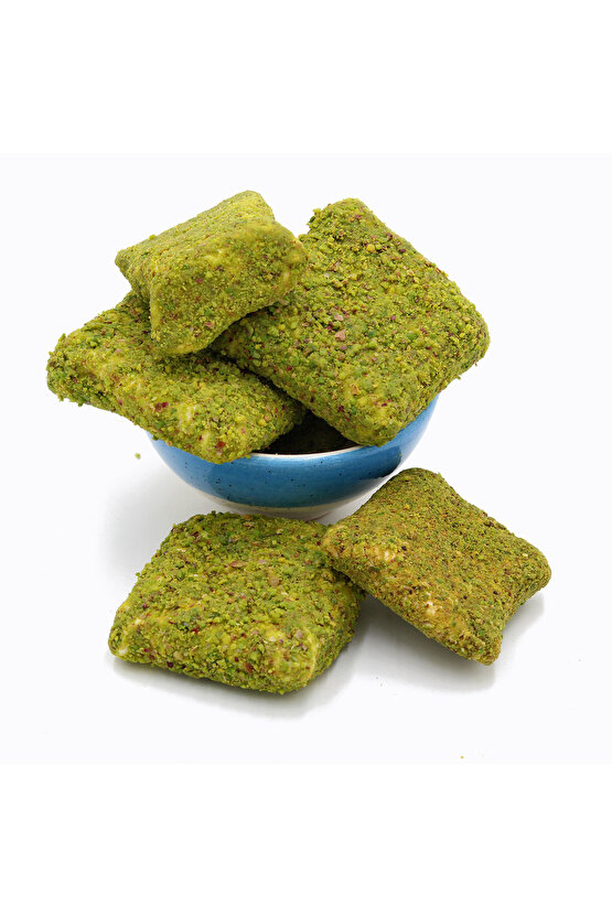 Toz Antep Fıstıklı Bohça Lokum-tatlandırıcı Içemez-doğal Enfes Lezzet (400 GR)