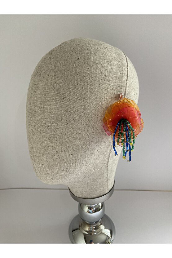 Best Of Cemil İpekçi Defile Tasarım Küpe Seti 9