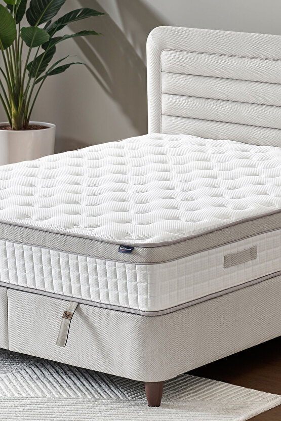 Janett Model Çift Kişilik Baza ve Başlık Seti Minimalist Tasarım, Maksimum Fonksiyon