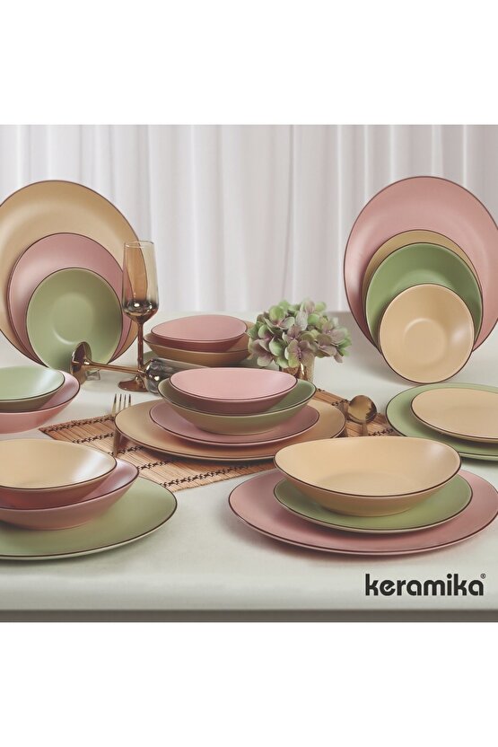 Takım Yemek Stella 6 Kişilik 24 Parça