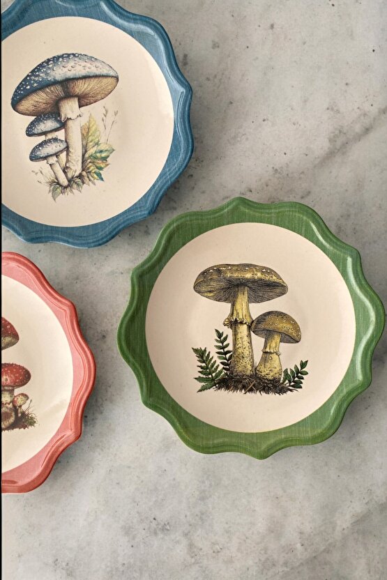 4 Kişilik Pasta Takımı Pasta Tabağı Seti Hediyelik Kutulu