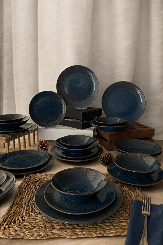 Rayo Rhea 24 Parça 6 Kişilik Porselen Yemek Takımı