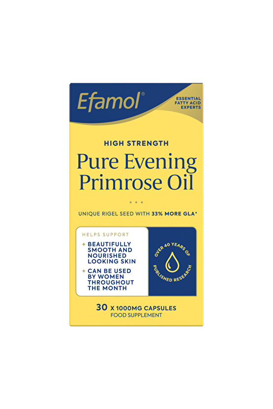 Evening Primrose Oil 1000mg 30 Capsules