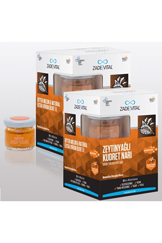 Zeytinyağlı Kudret Narı 2 Kutu 20 Ml X 16 Cam Kavanoz