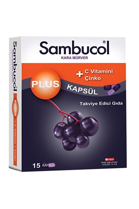 Plus C Vitamini & Çinko 15 Kapsül 3 Adet