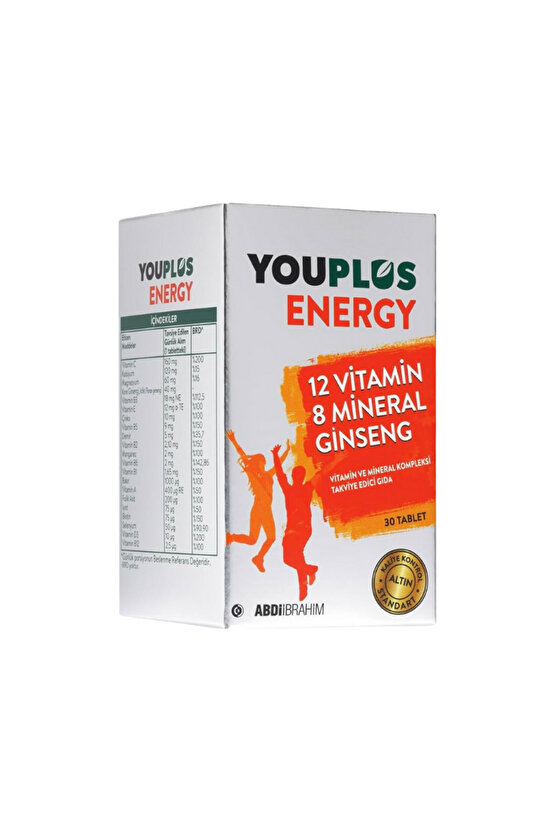 Energy Vitamin Mineral Kompleksi 30 Tablet